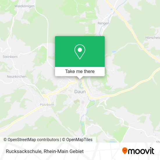 Карта Rucksackschule