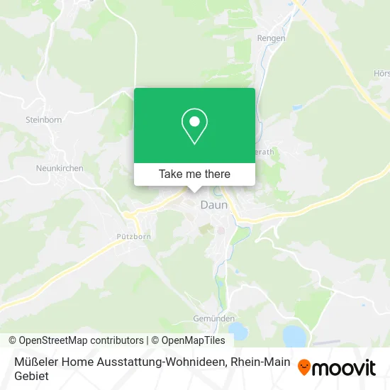 Карта Müßeler Home Ausstattung-Wohnideen