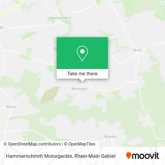 Карта Hammerschmitt Motorgeräte