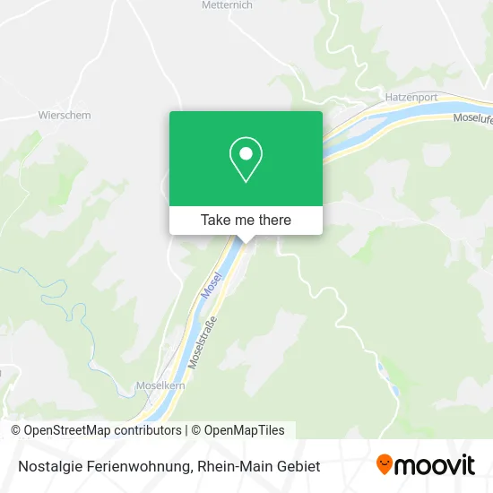 Карта Nostalgie Ferienwohnung