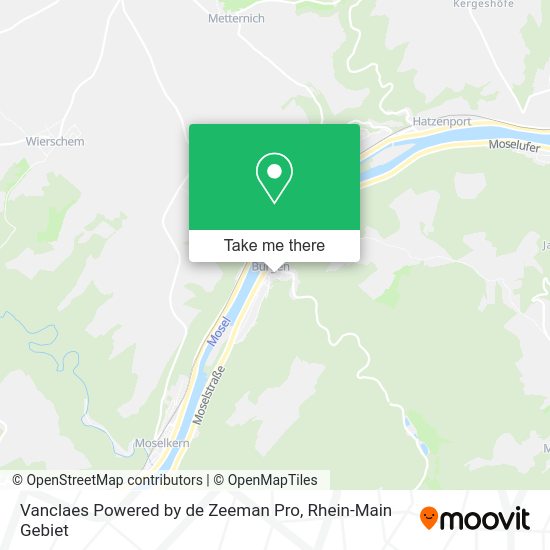 Карта Vanclaes Powered by de Zeeman Pro