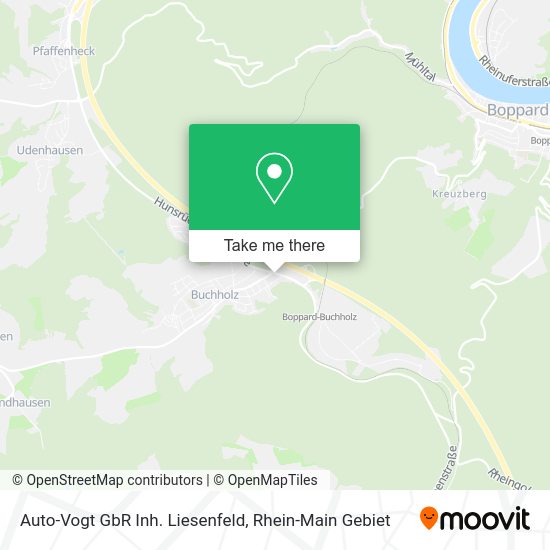 Карта Auto-Vogt GbR Inh. Liesenfeld