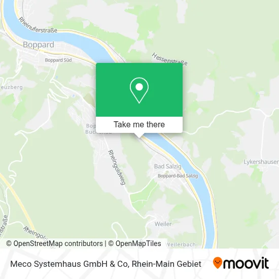 Meco Systemhaus GmbH & Co map