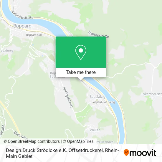 Карта Design.Druck Strödicke e.K. Offsetdruckerei