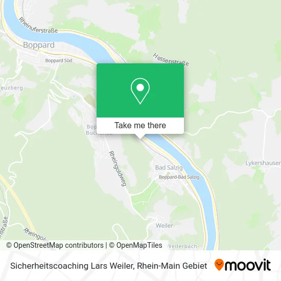 Карта Sicherheitscoaching Lars Weiler