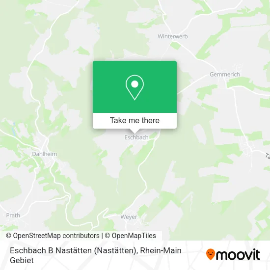 Карта Eschbach B Nastätten