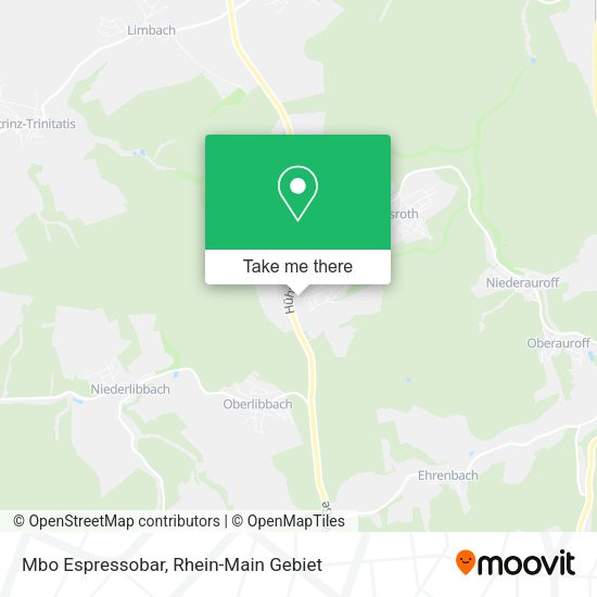 Карта Mbo Espressobar