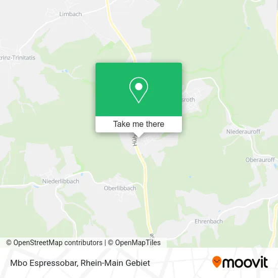 Карта Mbo Espressobar