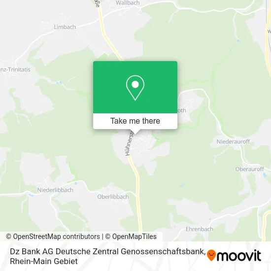 Карта Dz Bank AG Deutsche Zentral Genossenschaftsbank