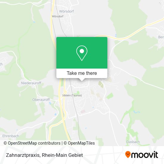 Карта Zahnarztpraxis