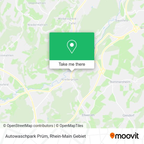 Карта Autowaschpark Prüm