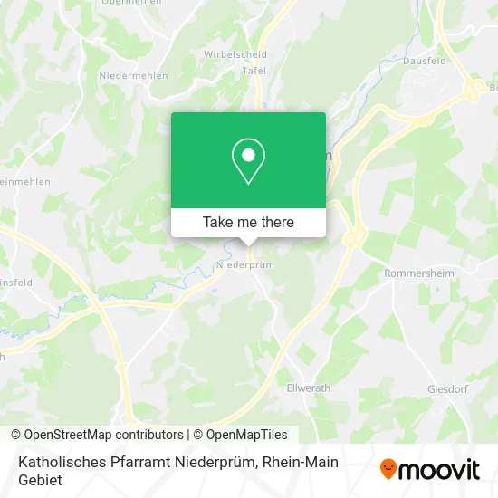 Карта Katholisches Pfarramt Niederprüm