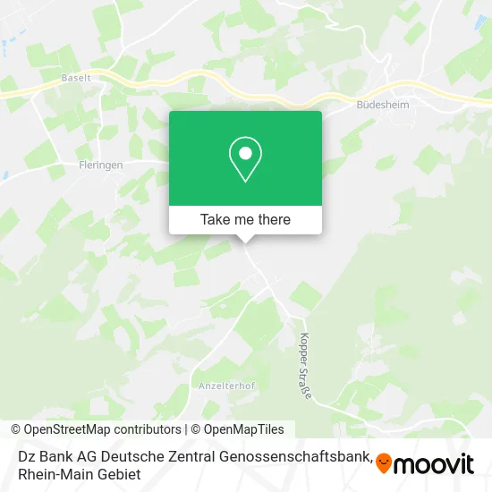 Карта Dz Bank AG Deutsche Zentral Genossenschaftsbank