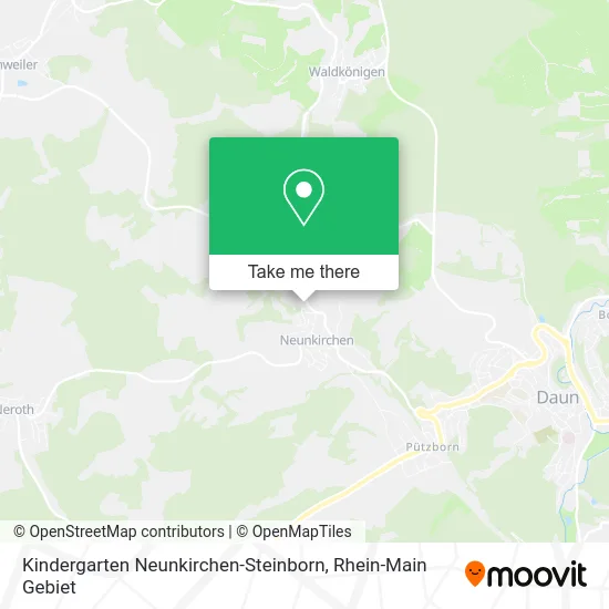 Карта Kindergarten Neunkirchen-Steinborn
