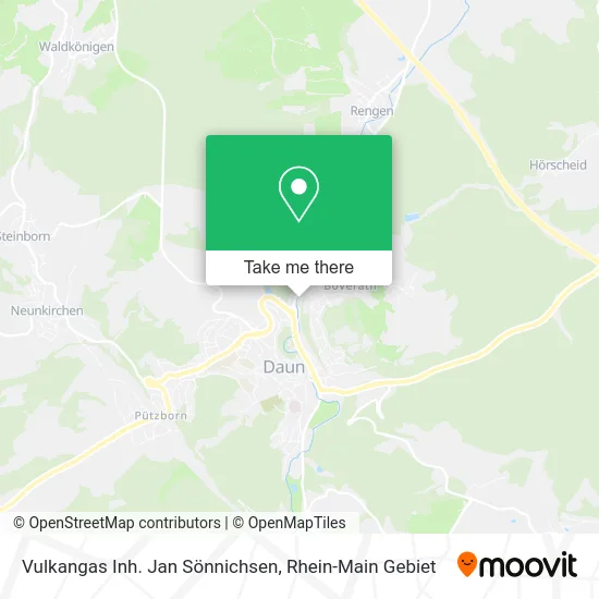 Карта Vulkangas Inh. Jan Sönnichsen