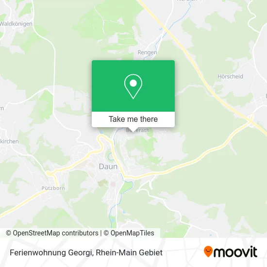Карта Ferienwohnung Georgi