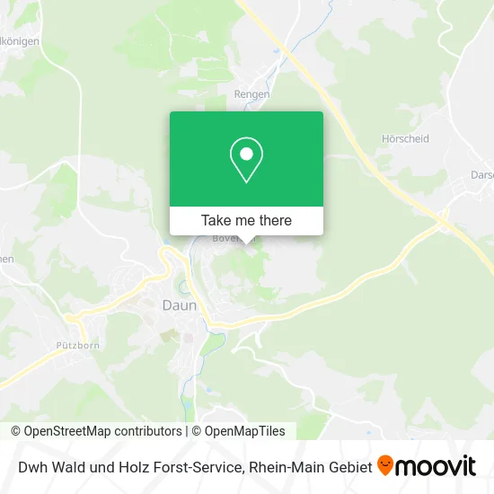Карта Dwh Wald und Holz Forst-Service