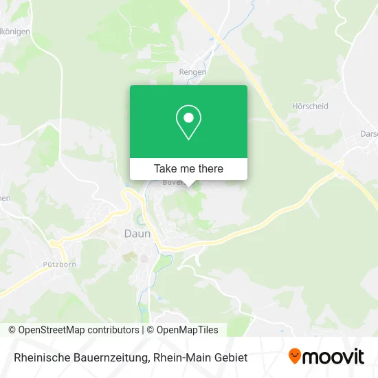 Rheinische Bauernzeitung map