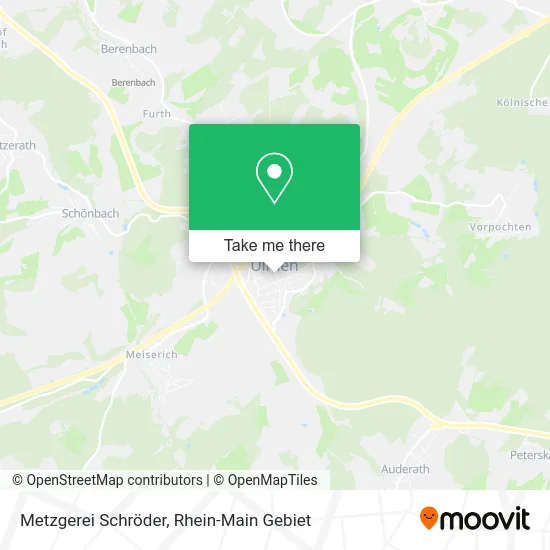 Карта Metzgerei Schröder