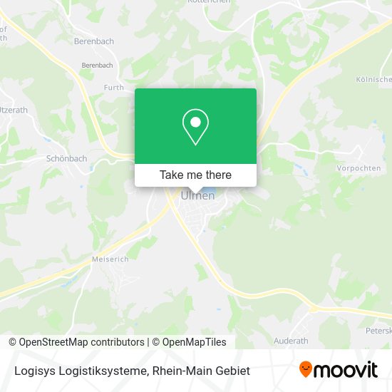 Карта Logisys Logistiksysteme