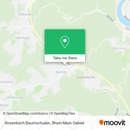 Карта Rosenbach Baumschulen