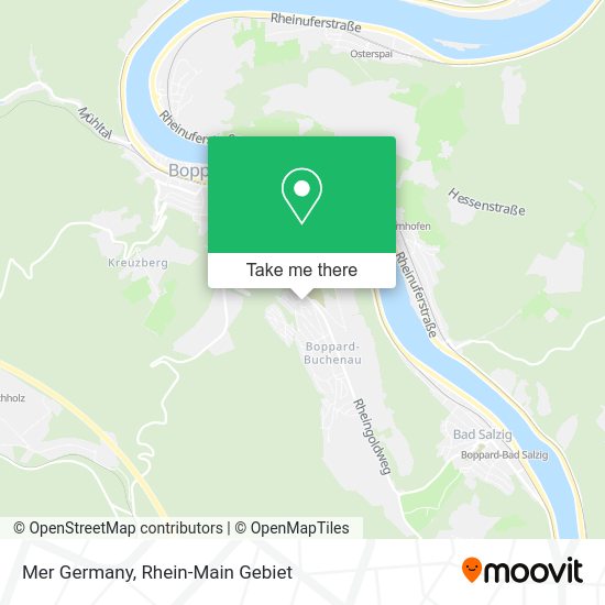 Карта Mer Germany