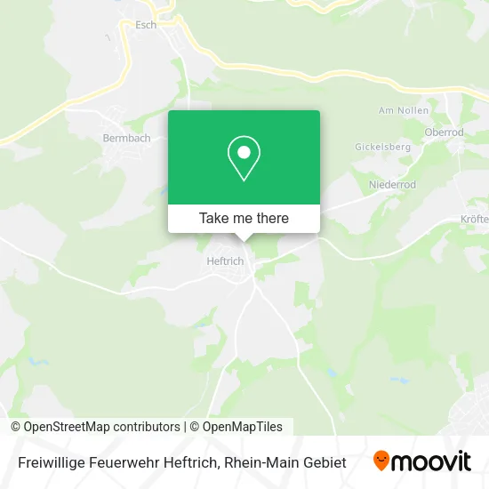 Карта Freiwillige Feuerwehr Heftrich