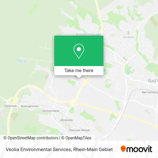 Карта Veolia Environmental Services