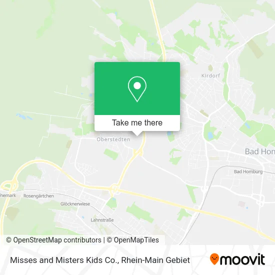 Карта Misses and Misters Kids Co.