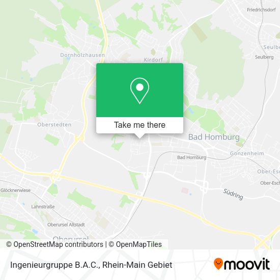 Карта Ingenieurgruppe B.A.C.