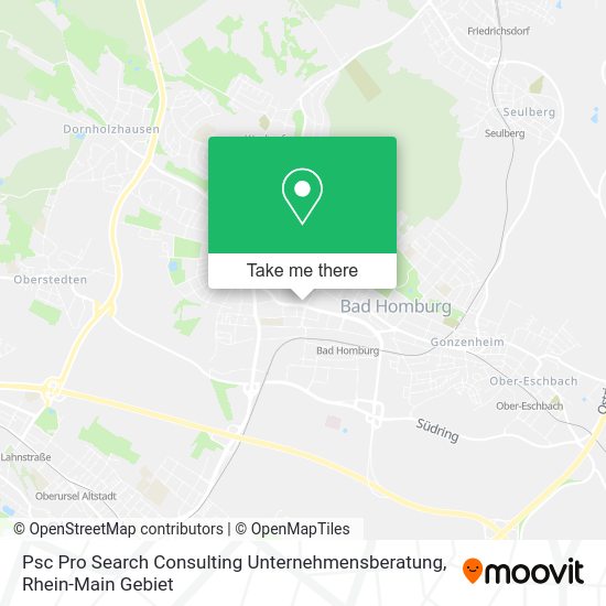 Карта Psc Pro Search Consulting Unternehmensberatung