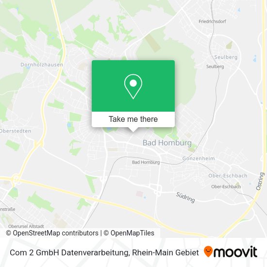Карта Com 2 GmbH Datenverarbeitung