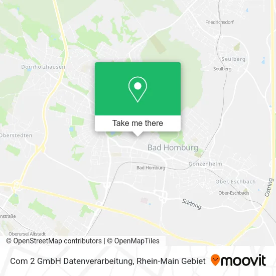 Карта Com 2 GmbH Datenverarbeitung