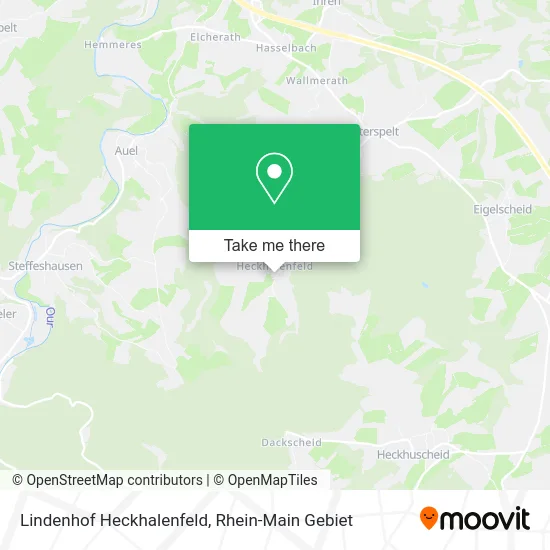 Карта Lindenhof Heckhalenfeld