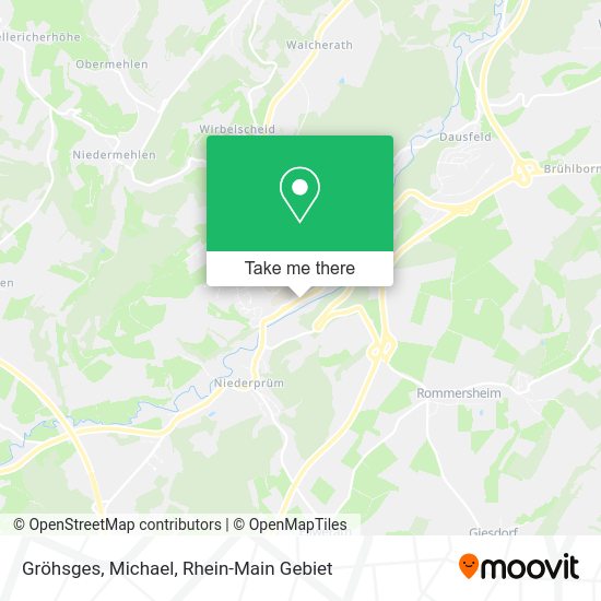 Карта Gröhsges, Michael