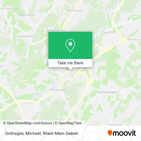 Карта Gröhsges, Michael