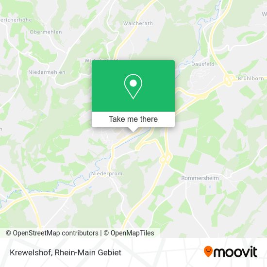 Карта Krewelshof
