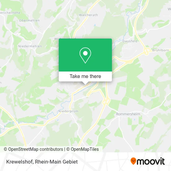 Карта Krewelshof
