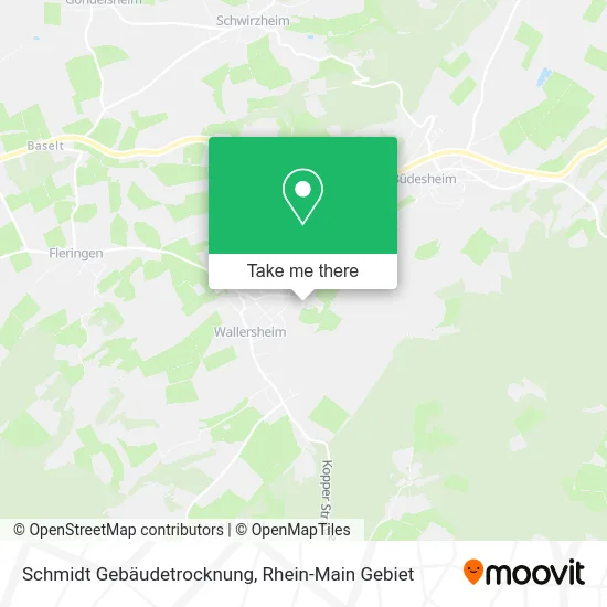 Карта Schmidt Gebäudetrocknung