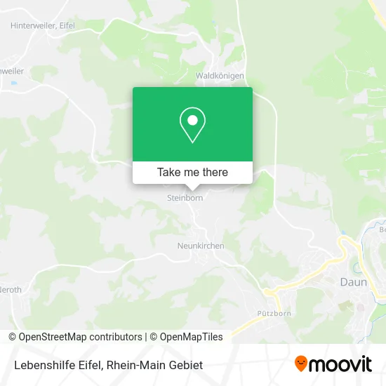 Карта Lebenshilfe Eifel