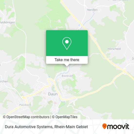 Карта Dura Automotive Systems