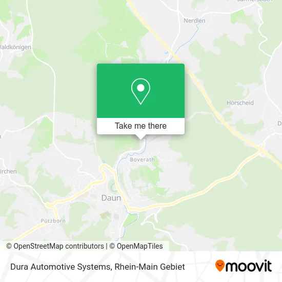 Карта Dura Automotive Systems