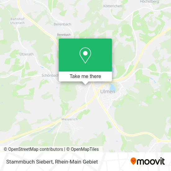 Карта Stammbuch Siebert
