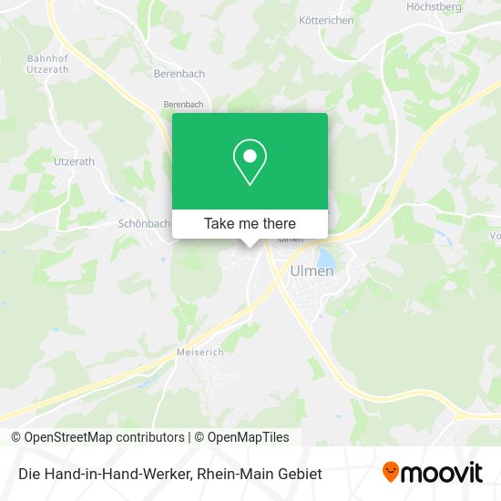 Карта Die Hand-in-Hand-Werker
