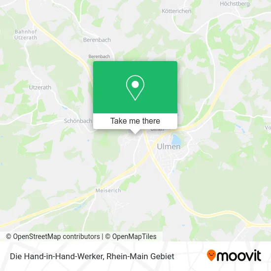 Карта Die Hand-in-Hand-Werker