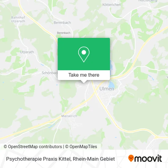 Карта Psychotherapie Praxis Kittel