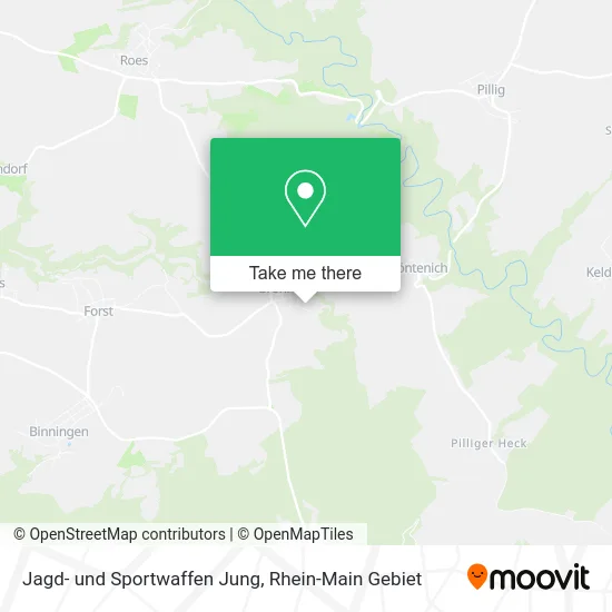 Карта Jagd- und Sportwaffen Jung