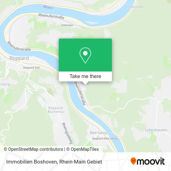 Карта Immobilien Boshoven