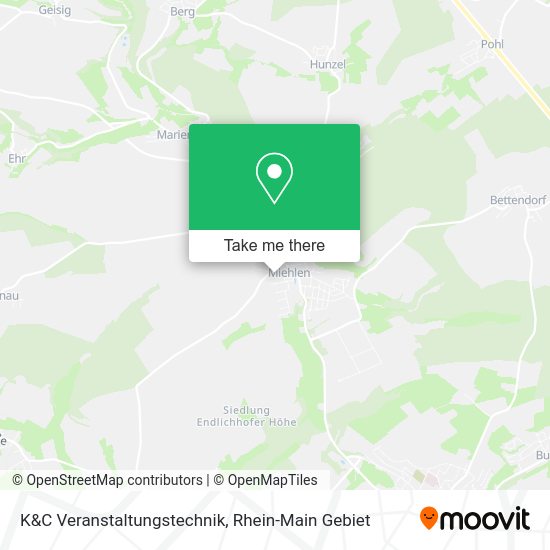 Карта K&C Veranstaltungstechnik