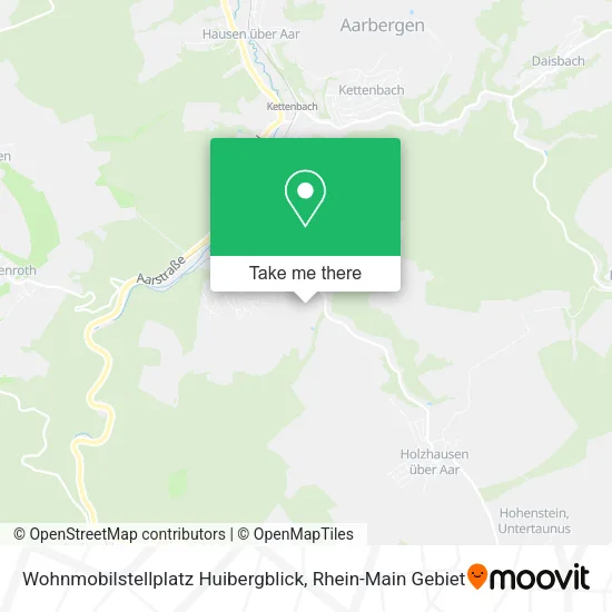 Карта Wohnmobilstellplatz Huibergblick